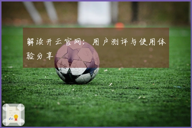 解读开云官网：用户测评与使用体验分享
